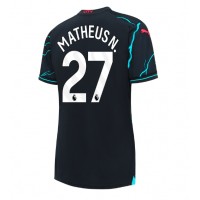 Manchester City Matheus Nunes #27 3rd trikot Frauen 2023-24 Kurzarm